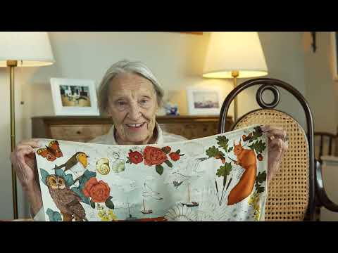Jedwabna apaszka „Teresa 1946”
